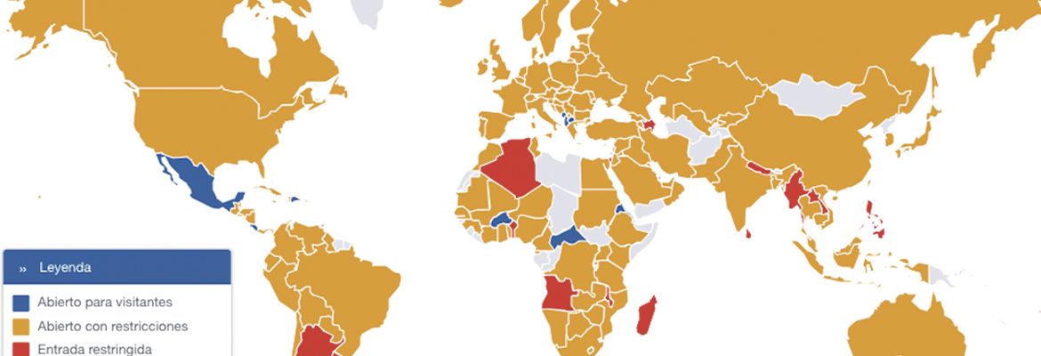 Encuentre las últimas restricciones de viaje y de salud para su viaje.