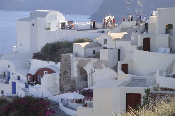 calles de Santorini