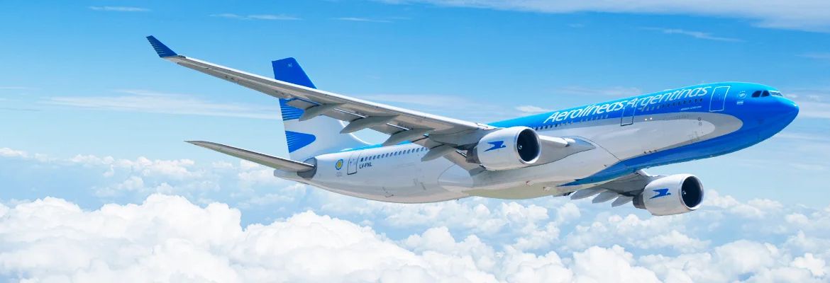 Aerolíneas Argentinas con vuelos entre Montevideo y Mar del Plata