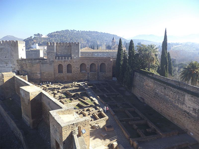 castillos en La Alhambra
